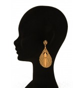 Gold Drop Earrings